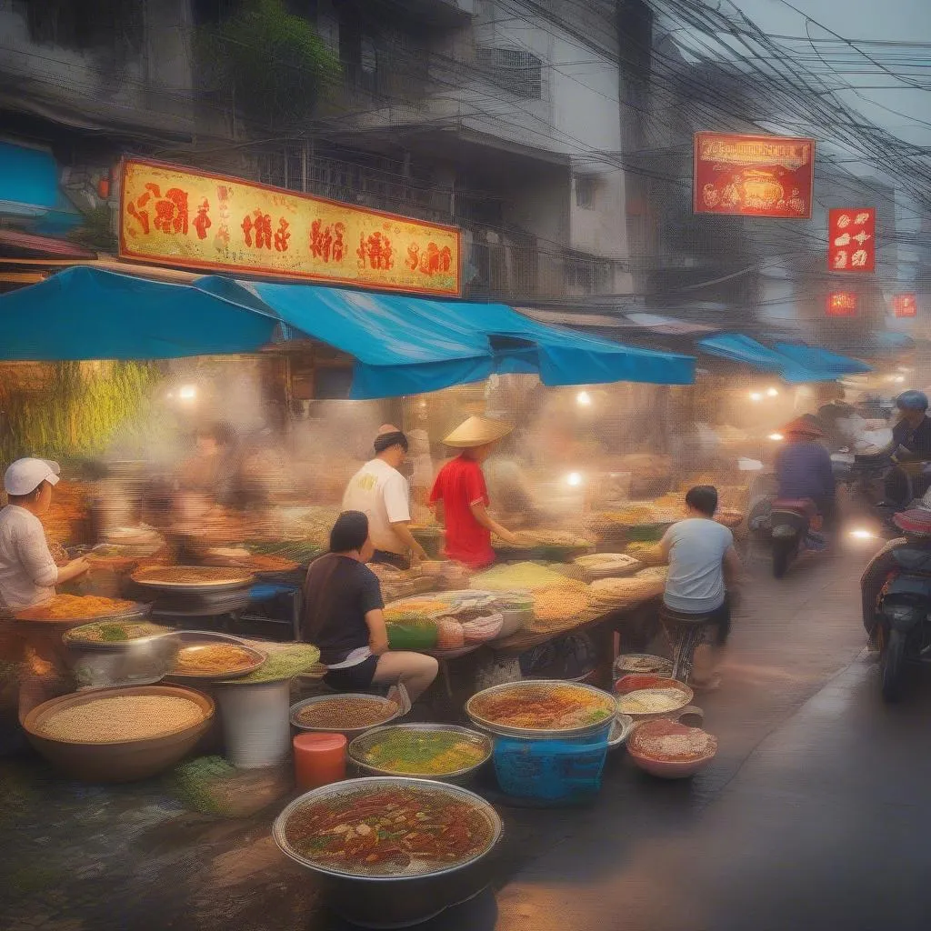 Nam Dinh street food scene