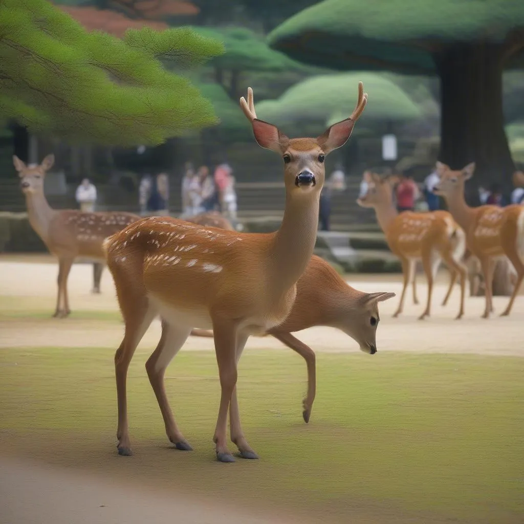 deer-in-nara-park