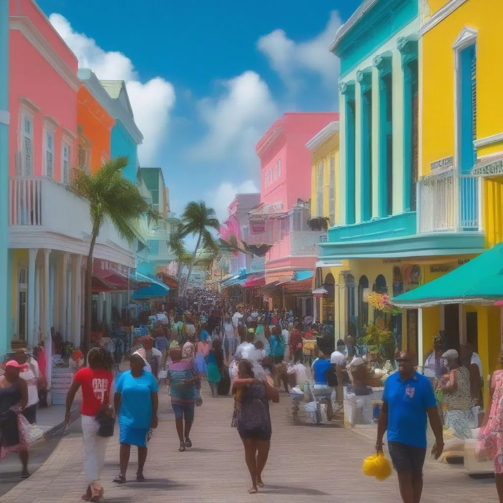 Nassau Street Scene