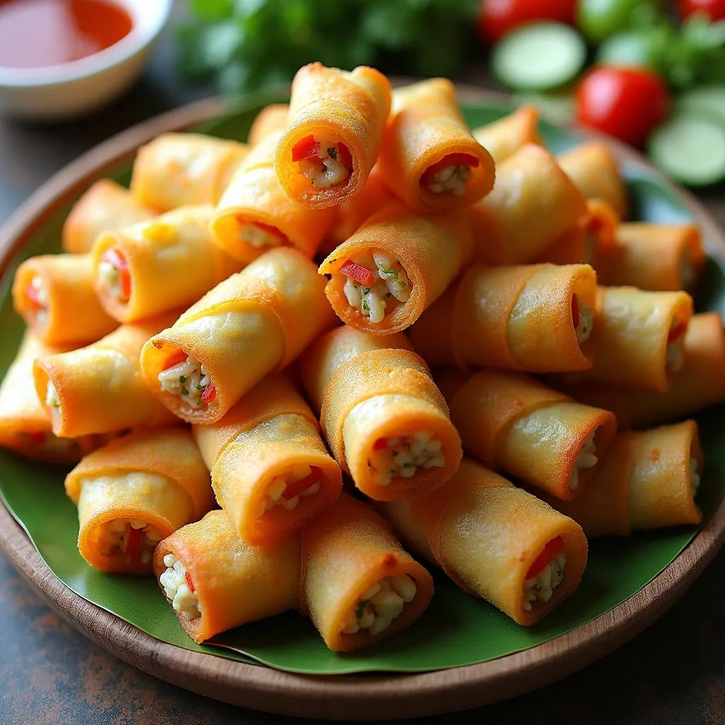 Nem Ran: Vietnamese Spring Rolls Platter