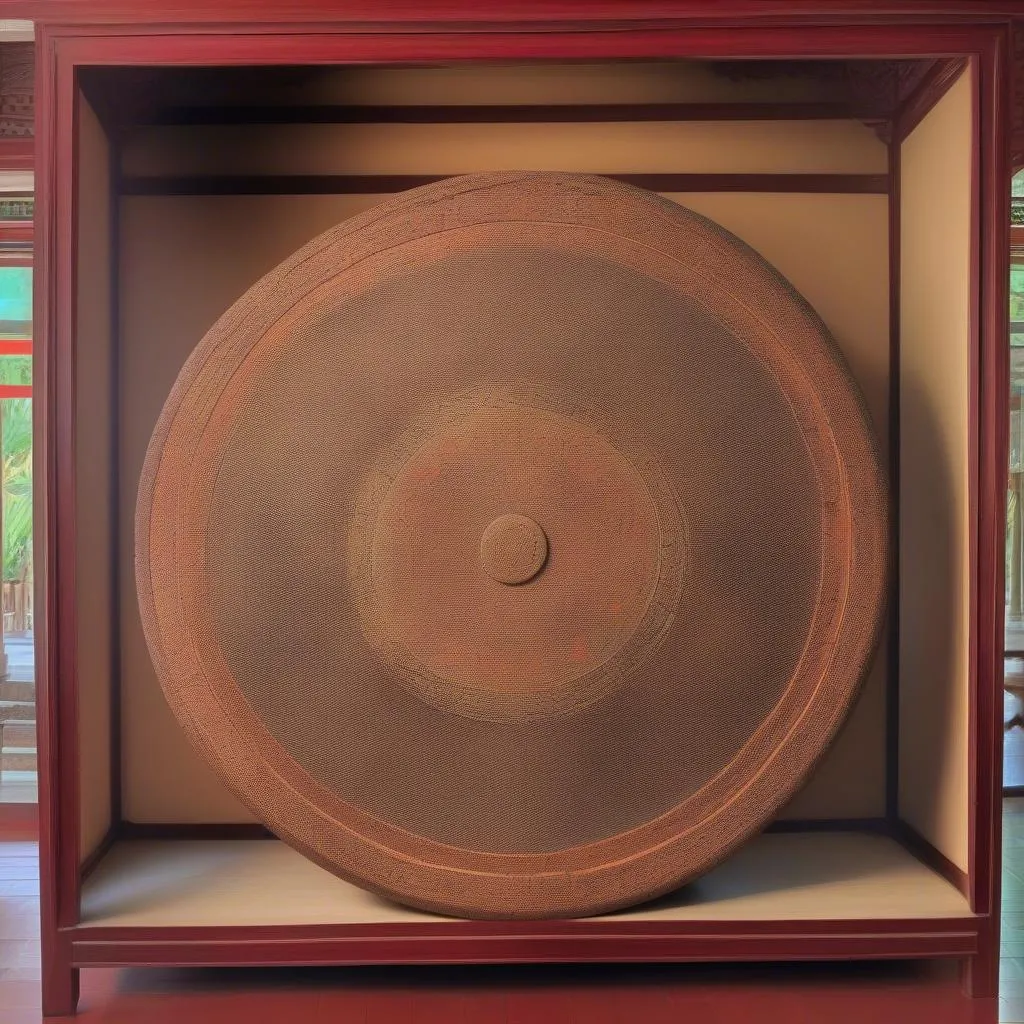 Ngoc Lu Drum in Museum