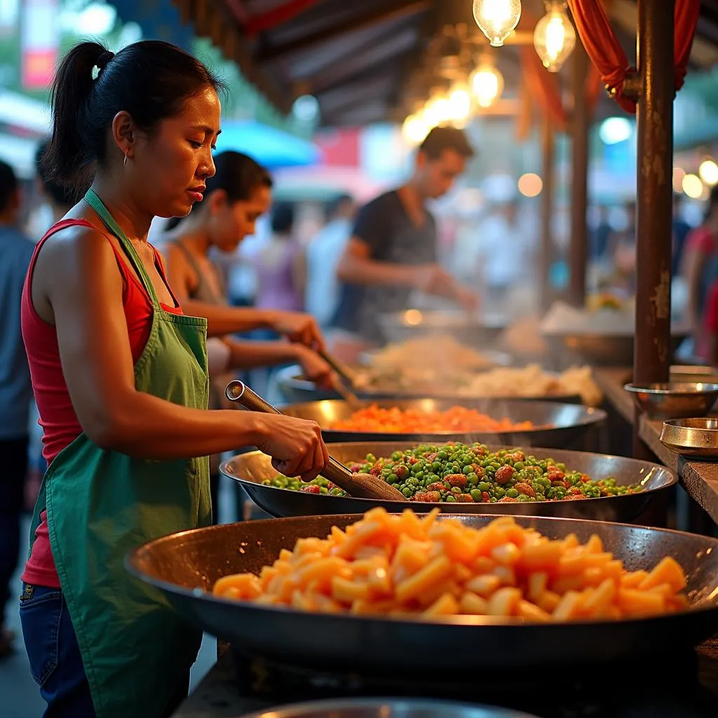 Nha Trang Street Food Vendors