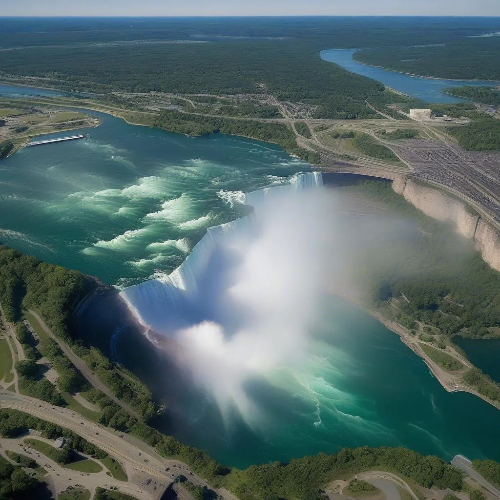 Niagara Falls Aerial View