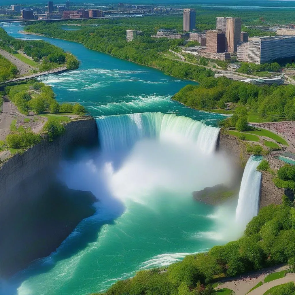 Niagara Falls Panorama