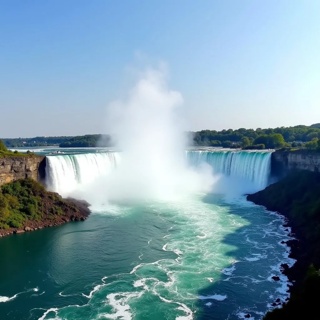 Niagara Falls panoramic view