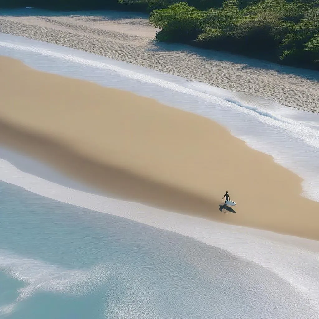 Surfing in Nicaragua