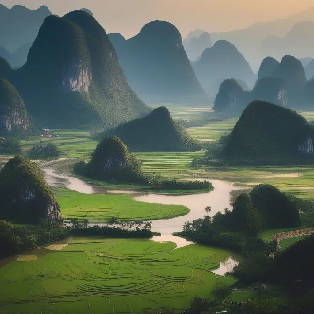 Ninh Binh Landscape