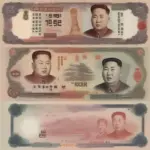 north korean money