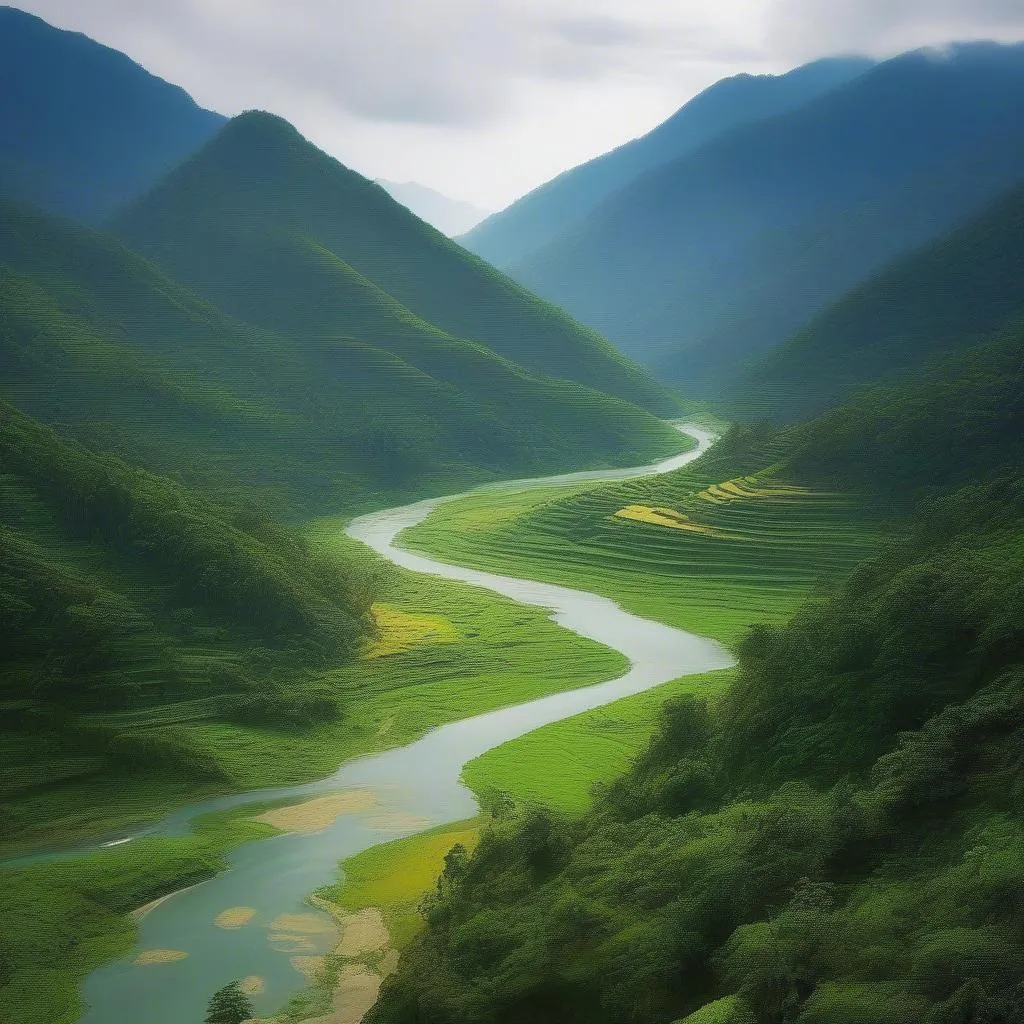 Northeast India Landscape