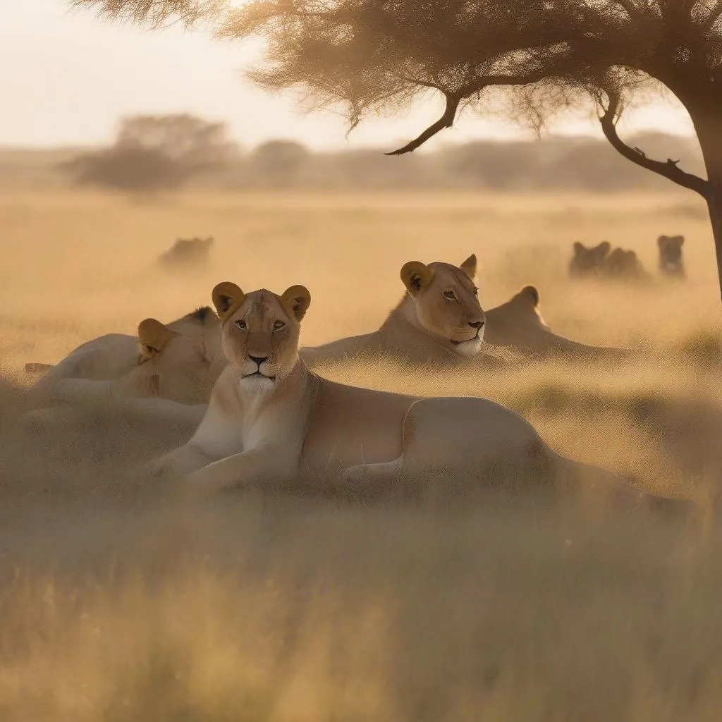 lions in vietnam