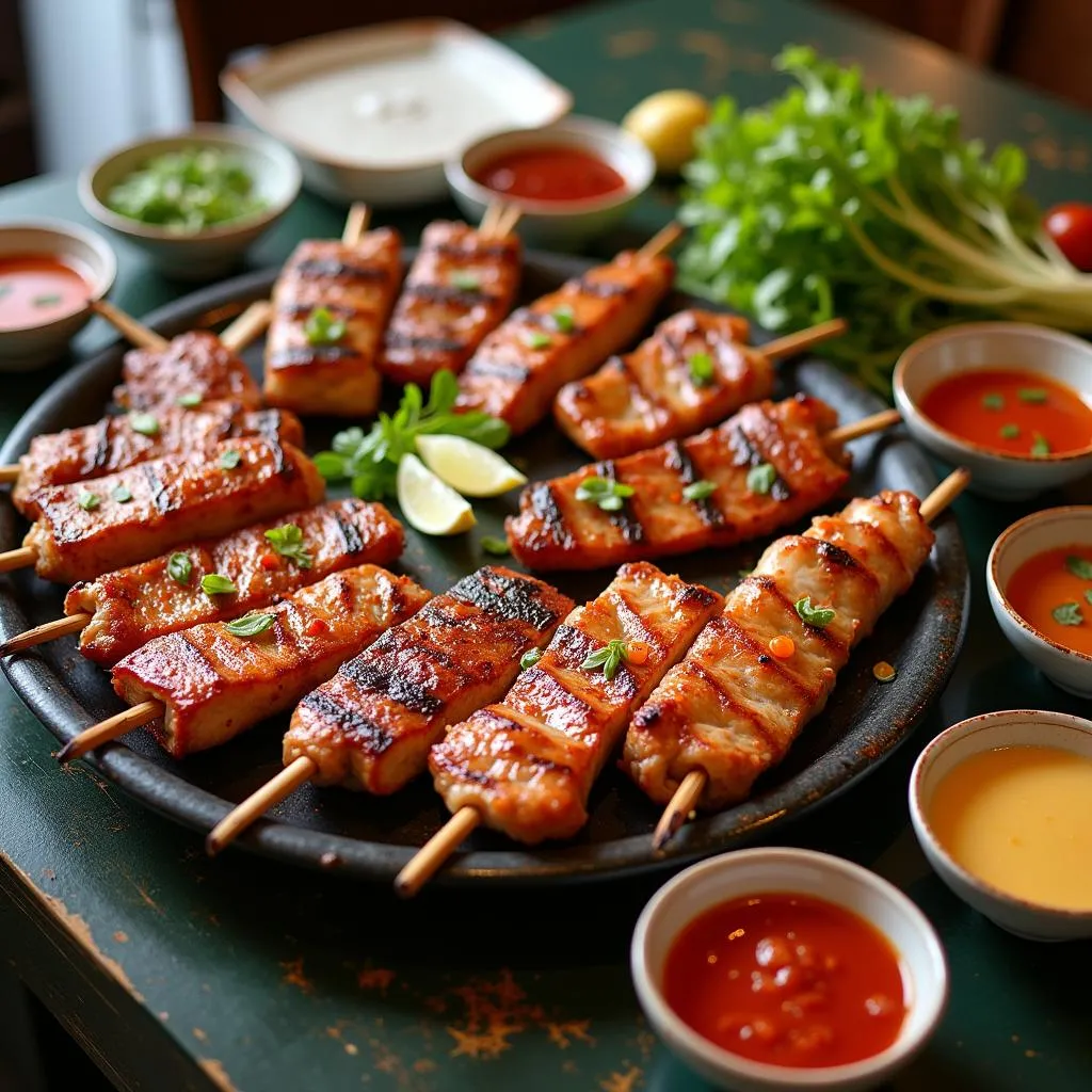 Vietnamese Grilled Dishes