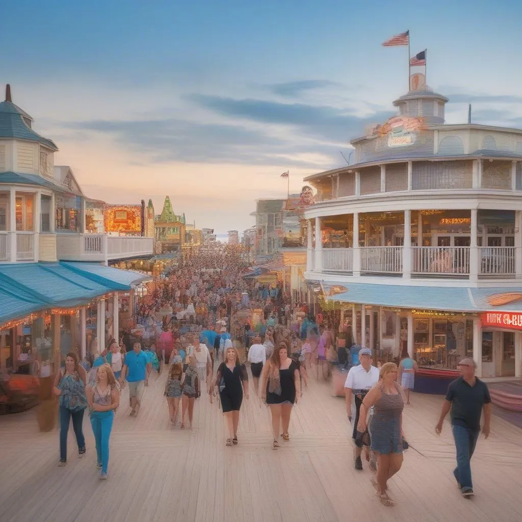 Ocean City boardwalk