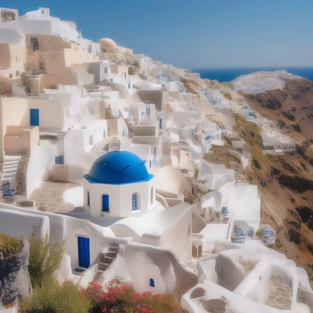 Oia Village Santorini