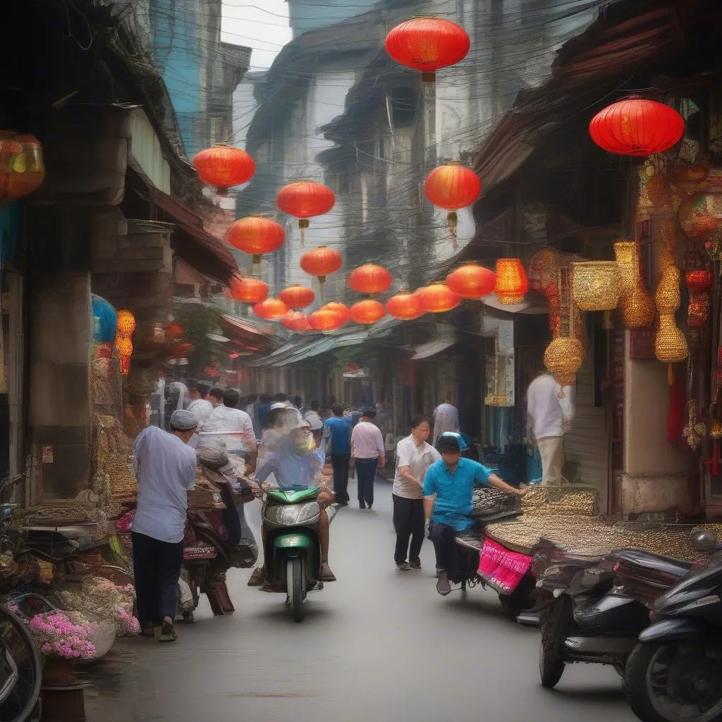 Watch shops in Hanoi's Old Quarter