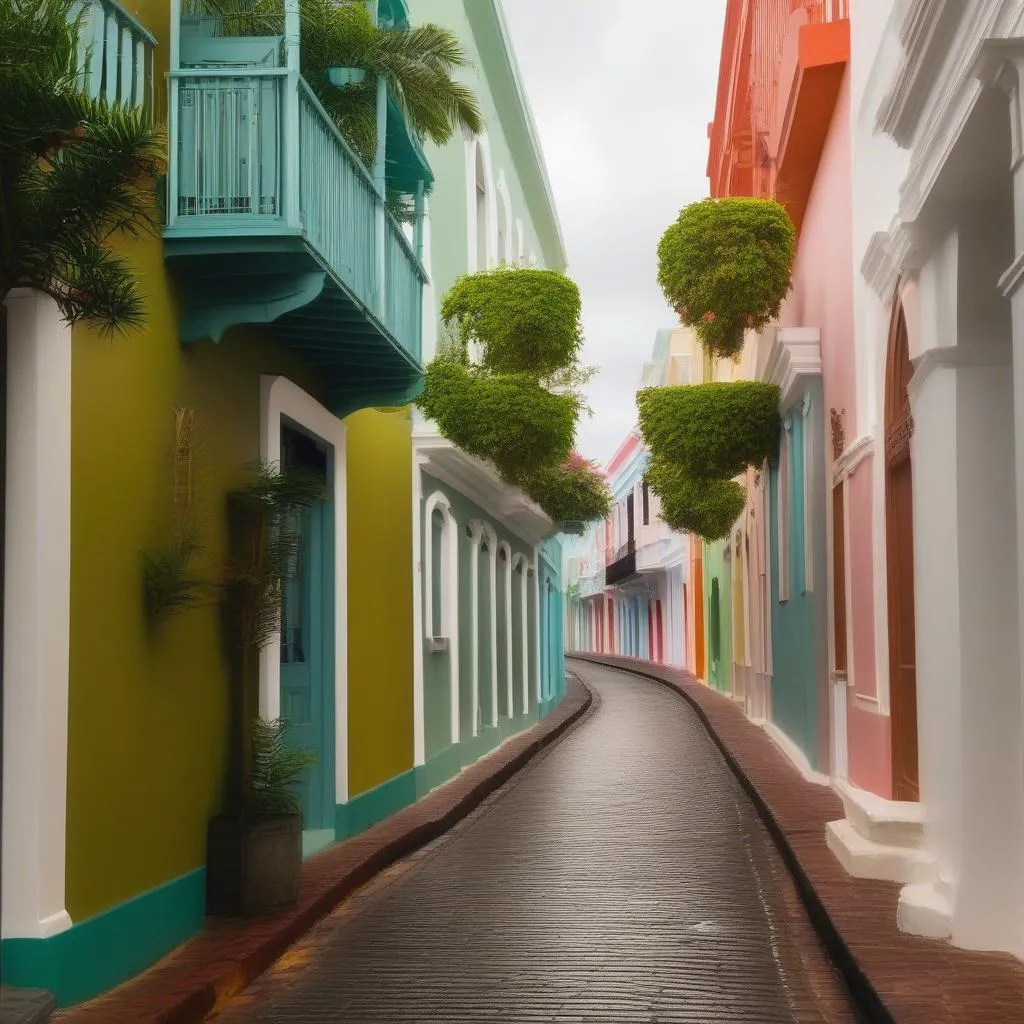 Old San Juan Street View