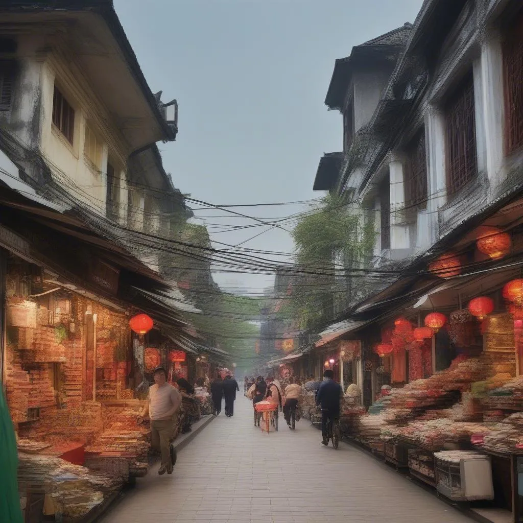 Hanoi Old Quarter Street