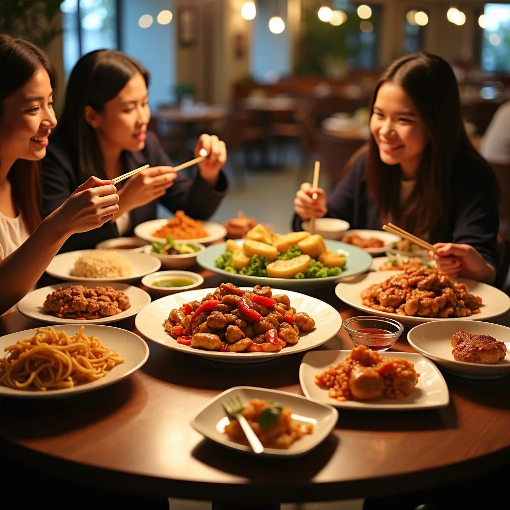 Ordering Chinese Food in Hanoi