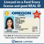 Oregon Driver's License with REAL ID Deadline