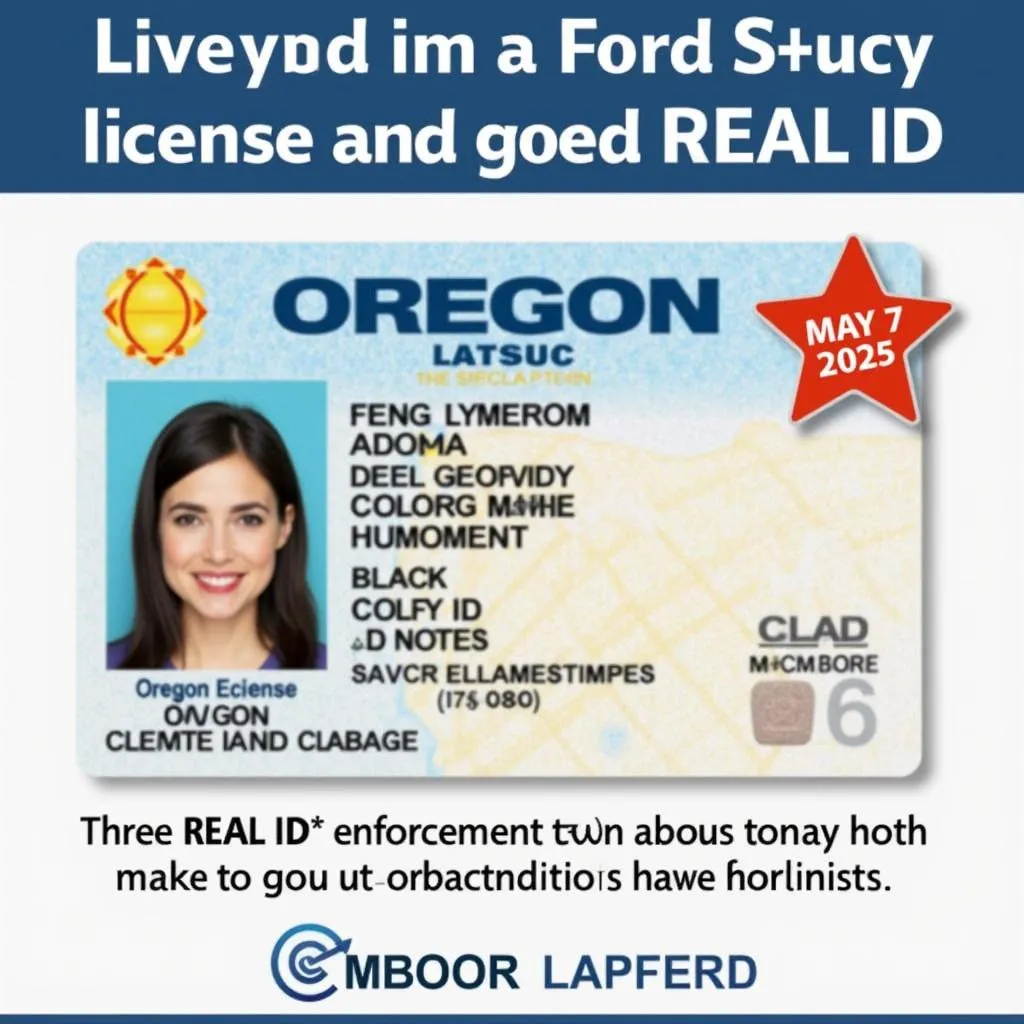 Oregon Driver's License with REAL ID Deadline