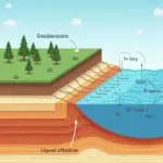 P-wave propagation through Earth's layers