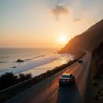 Scenic Pacific Coast Highway road trip