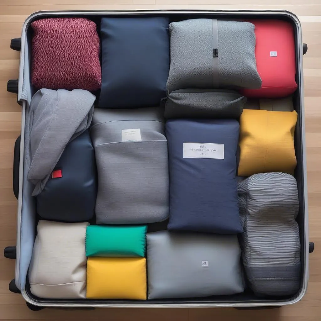 Packing Cube Organization