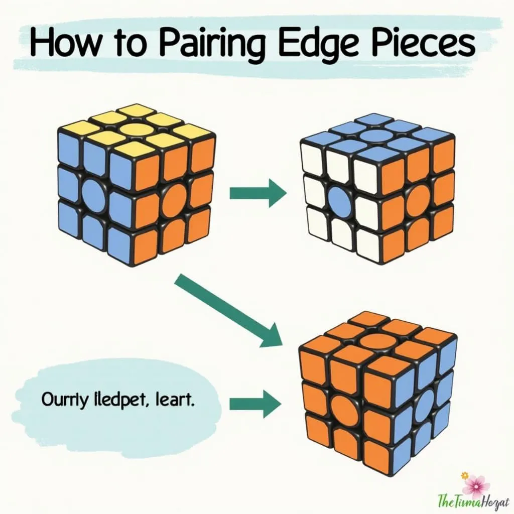 Pairing Edge Pieces on a 4x4x4 Rubik's Cube