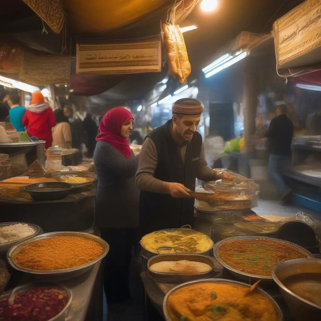 Palestinian Market Street Food