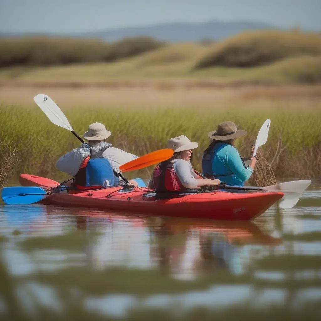 Kayaking in Palo Alto