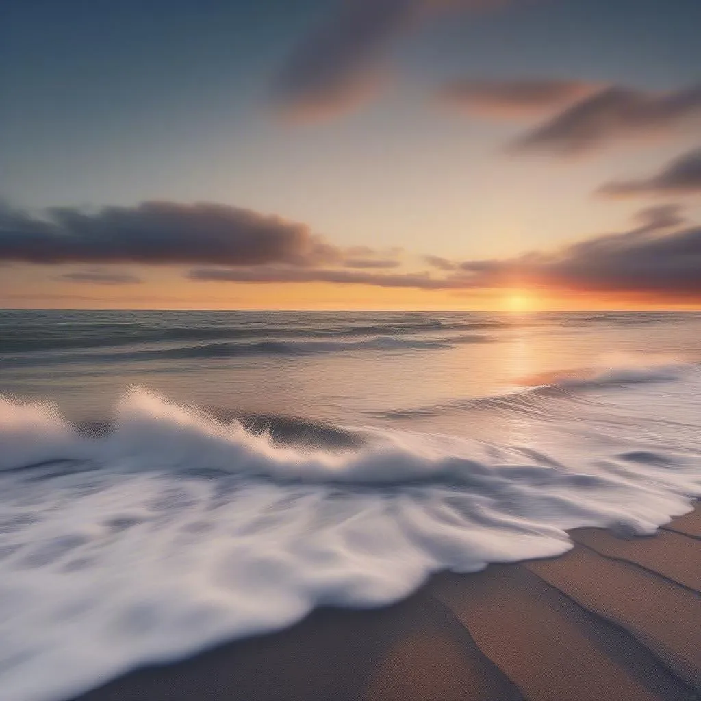 Parallel Waves on a Beach