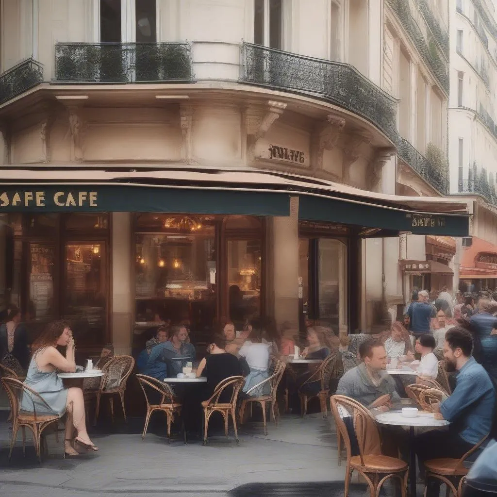 Cafe in Paris