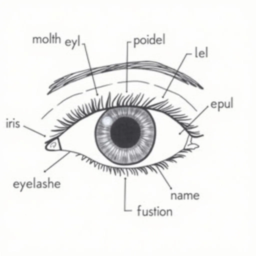 Parts of the Eye: A Labeled Diagram