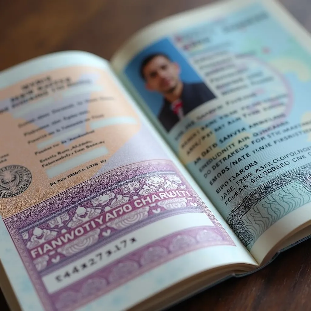 Passport and Visa Example