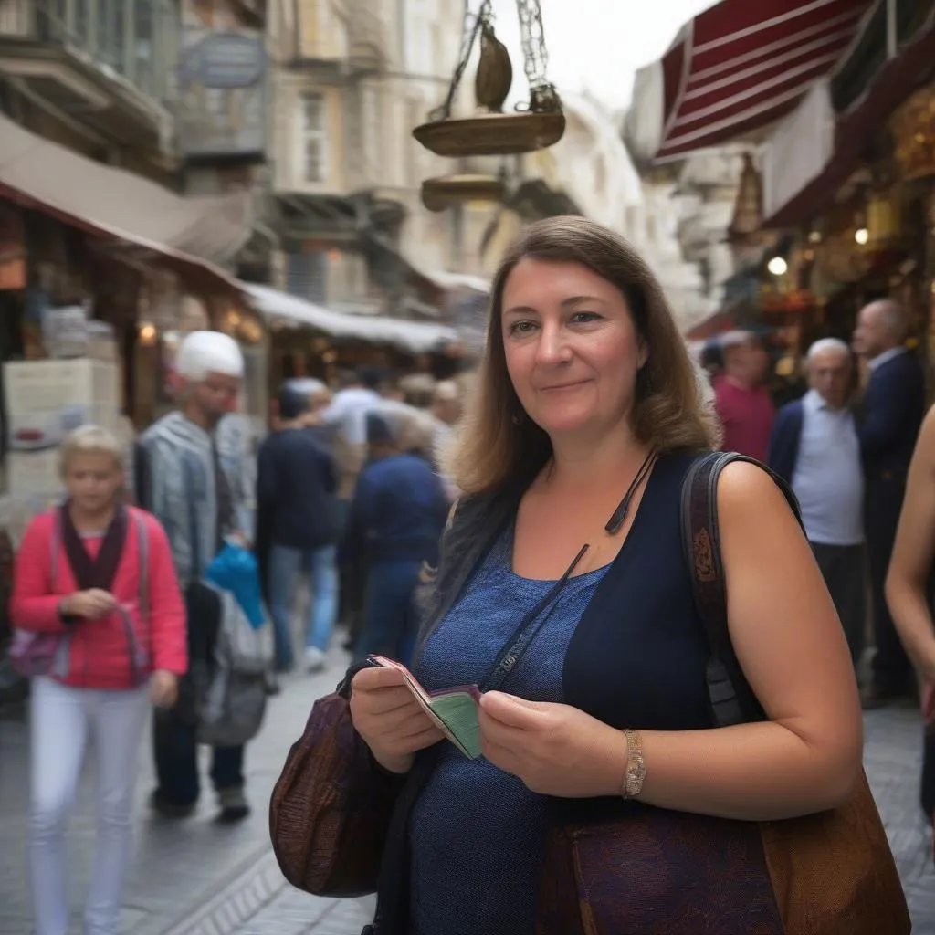 Passport Holder in Istanbul