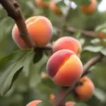 ripe-peach-fruit-growing-on-tree-in-garden