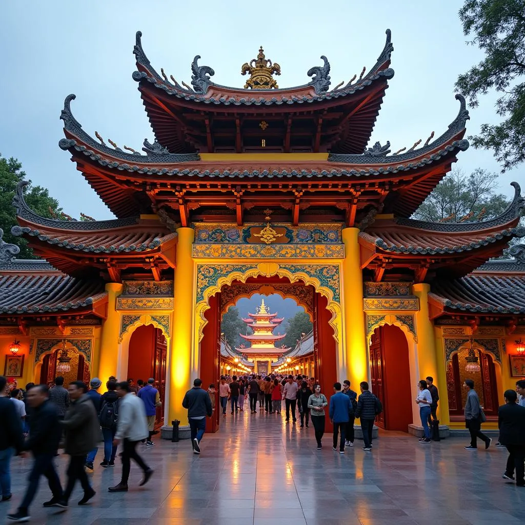 Entrance to Perfume Pagoda