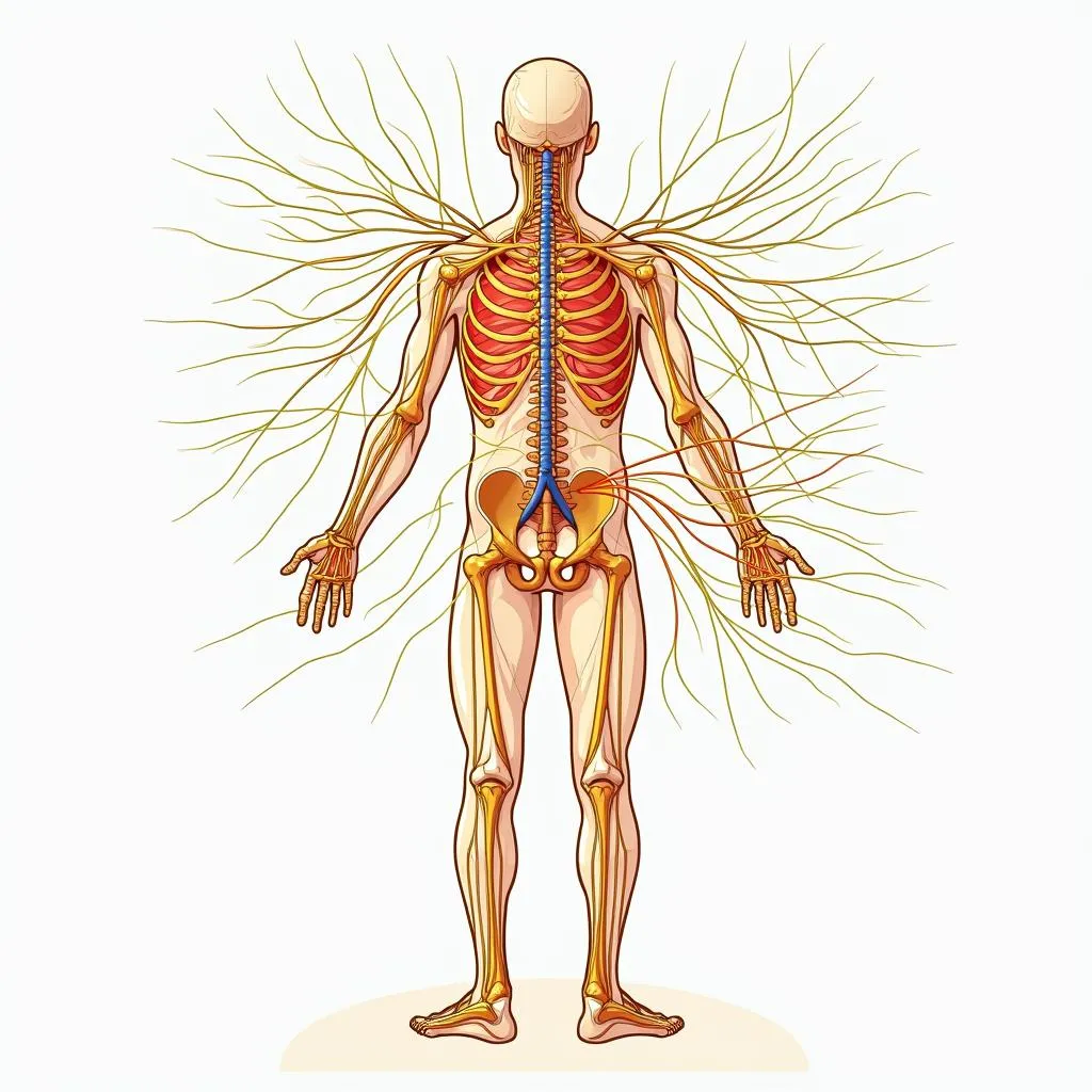 Peripheral Nervous System Diagram