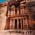 The Treasury at Petra, Jordan