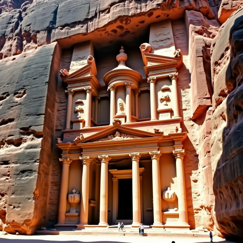 The Treasury at Petra, Jordan