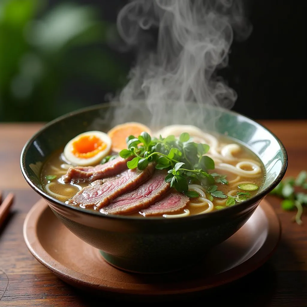 Traditional Vietnamese Phở for Men's Health