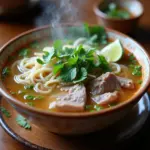 Pho Soup in Hanoi