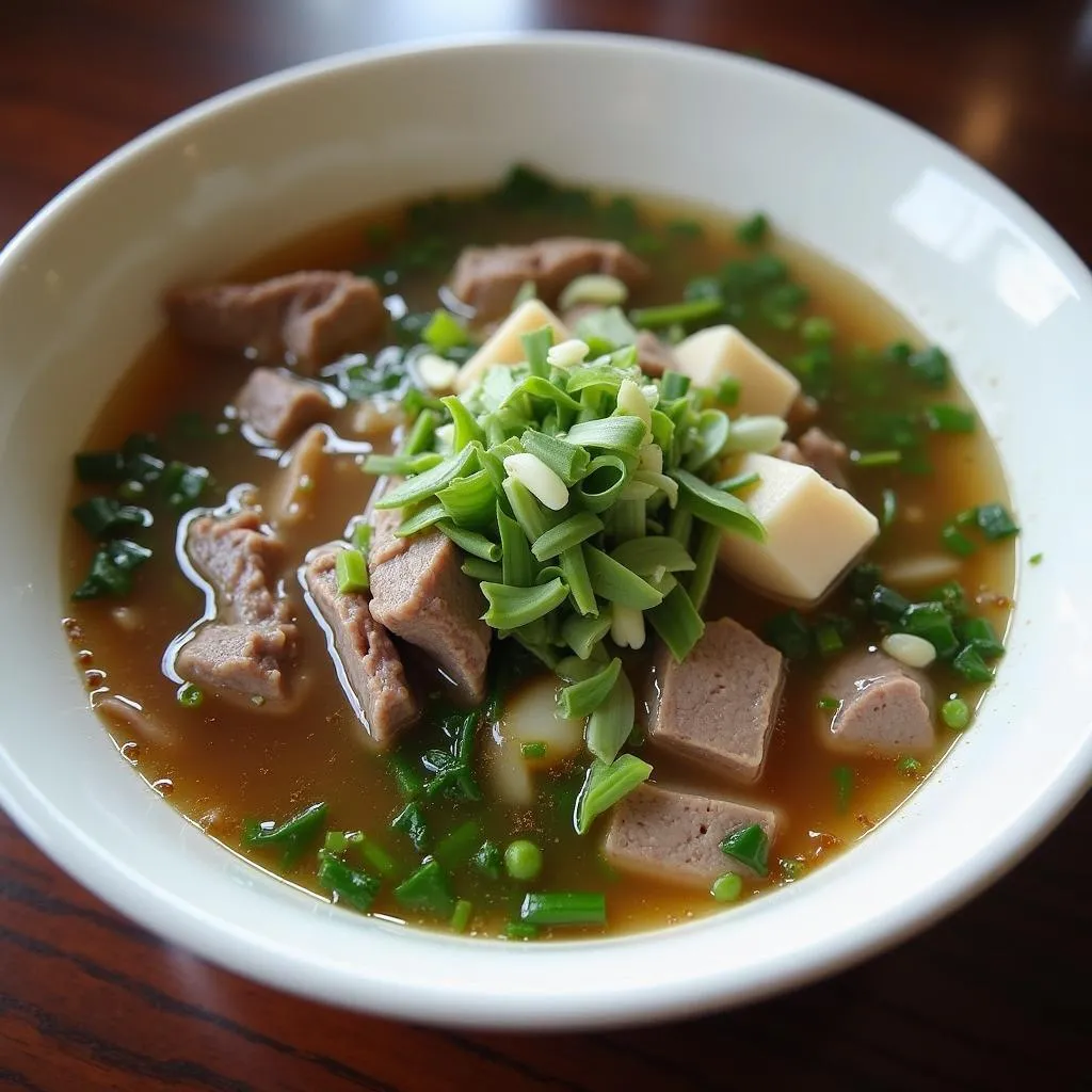 Pho Soup: A Hanoi Street Food Must-Try