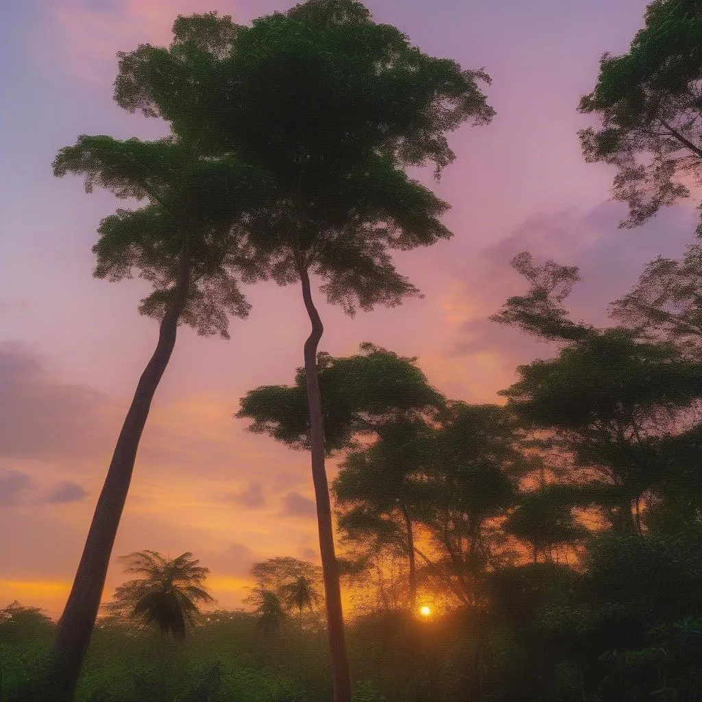 Phu Quoc National Park Sunset