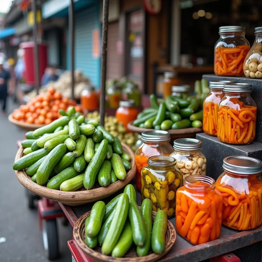 Pickled Cucumbers in Hanoi