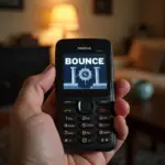 Playing Bounce on Nokia phone