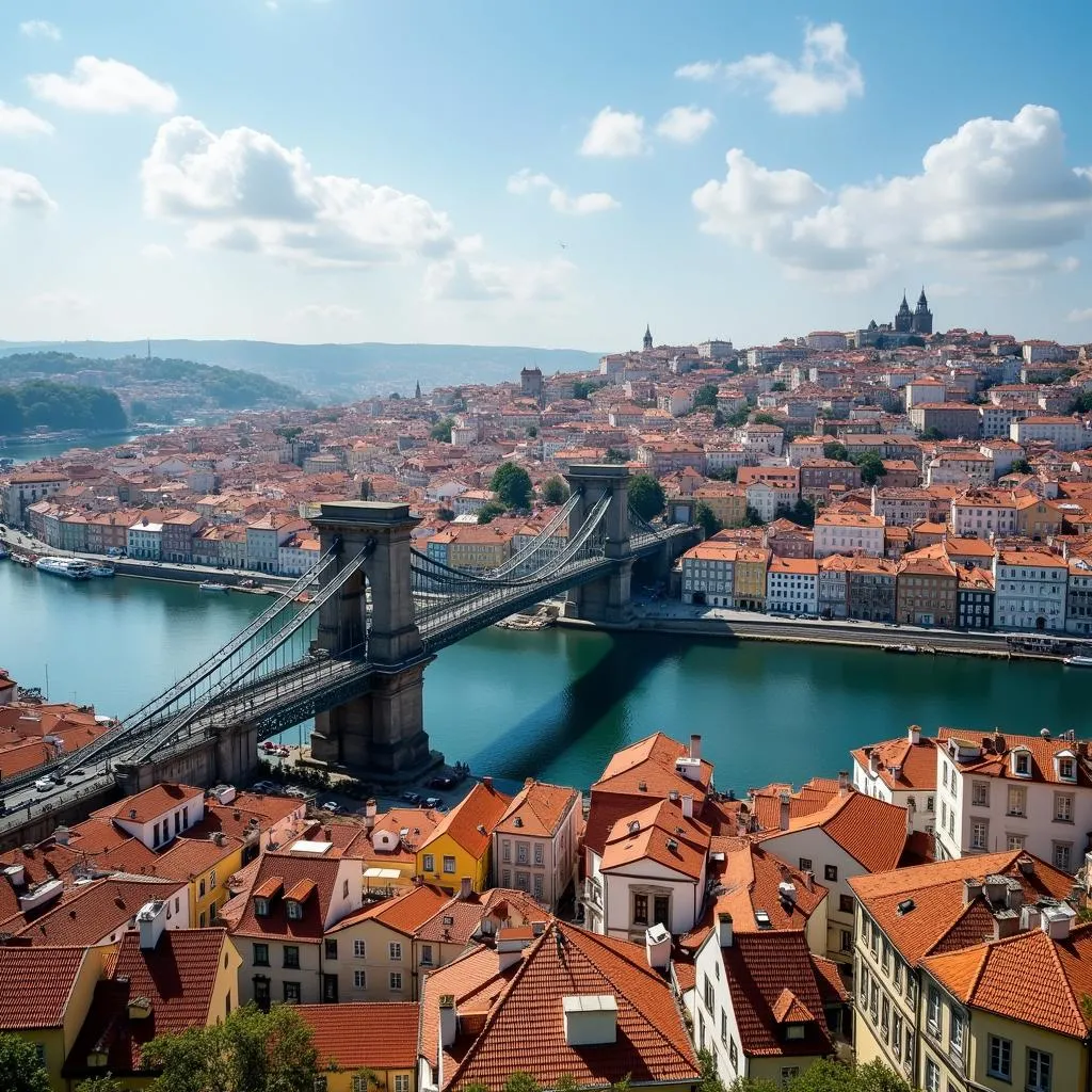 Porto Cityscape River