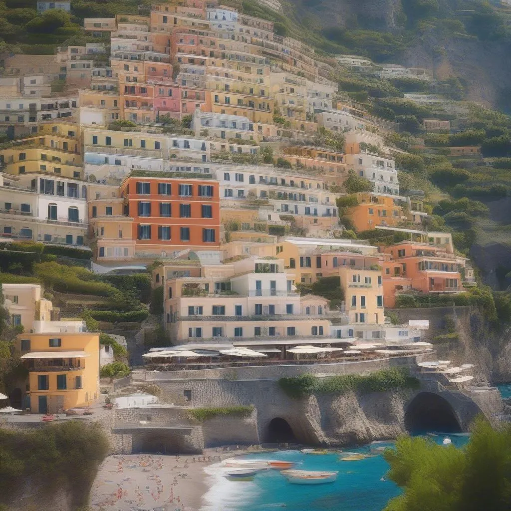 Positano Town View