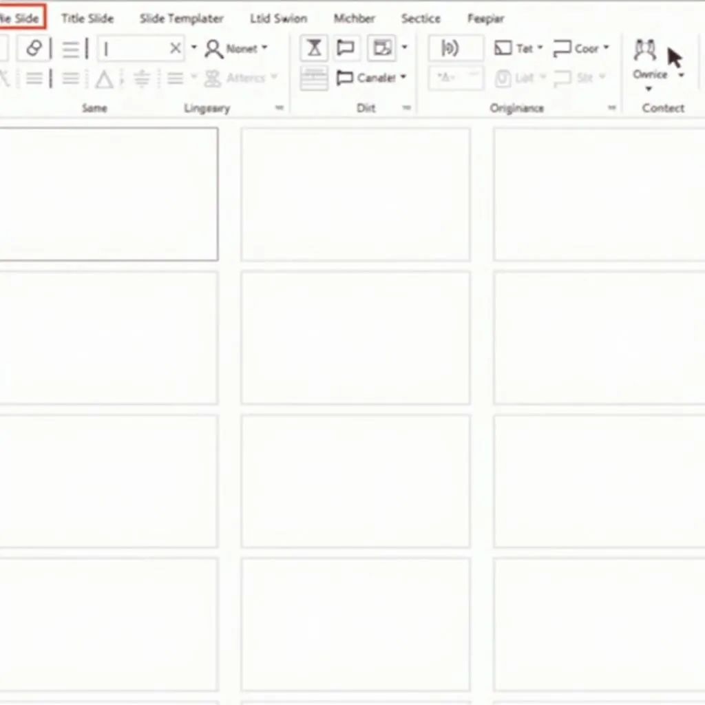 PowerPoint Slide Master Layout Example