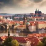 Prague Cityscape