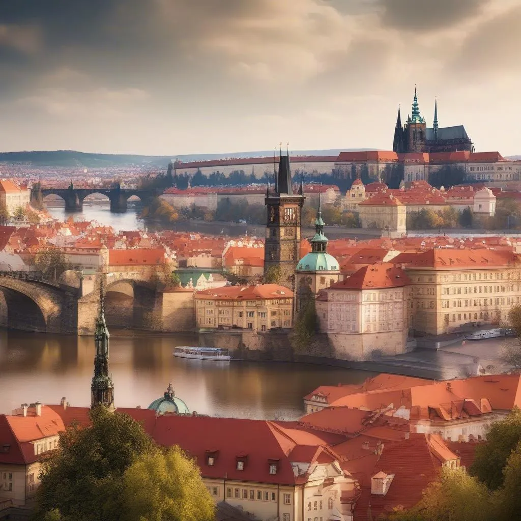 Prague Cityscape